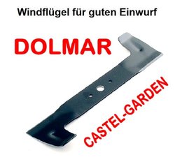 Rasenmähermesser 46cm Dolmar Castel Garden Flügelmesser