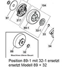 Kettenrad Makita CS-3410 EA-3500  3501 S 3/8"H Teilung