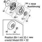 Kettenrad Dolmar Makita PS 32 PS 35 PS 3400 PS 3410 C TCL TH + Makita DCS-3410 EA3500 + 3501 S 3/8" H Teilung