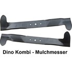 Rasenmähermesser 102cm Mulchkombimesser Satz AGS Dino Axxom Park 200, 300, 400, 500