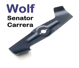 Rasenmähermesser Windflügelmesser Wolf Senator + Carrera TE 35 CLK 34cm