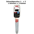 Schneidgarnitur Husqvarna Schwert 50cm 2 Ketten 3/8 Kettensäge 61 65 66 77 70 160 162 181 185 260