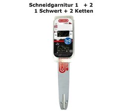 Schneidgarnitur Husqvarna Schwert 50cm 2 Ketten 3/8 Kettensäge 61 65 66 77 70 160 162 181 185 260