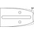 Schwert Führungsschiene 25cm efco Kettensäge 125 131 132 MT 2600 MTT 2500 3/8" H Teilung 40 Trgl. 1,3 Nut