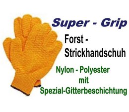 Forsthandschuh Gr. L 9 Criss-Cross Strickhandschuh rutschsicher Polyester beschichtet 3 - Paar