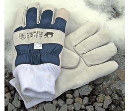 Keiler ECO Winter Gr. 10,5 Forsthandschuh dickes Acryl-Futter weiches Leder + Schirmseide CATII gegen große Kälte