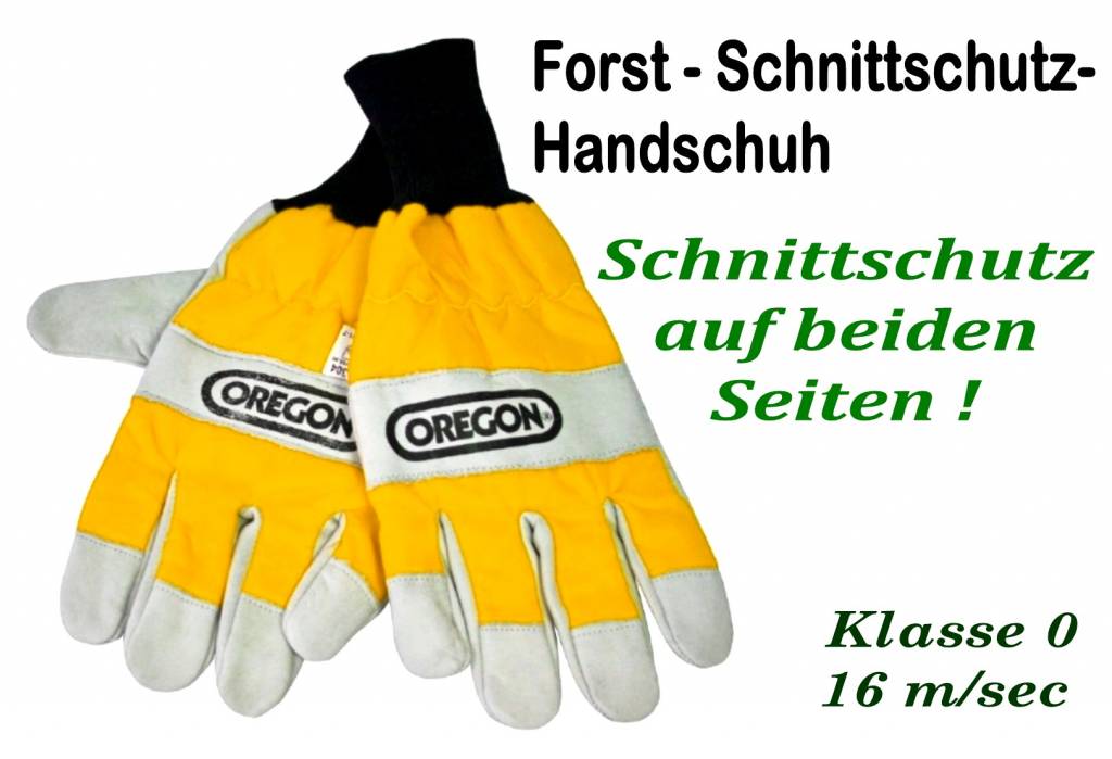 Kettensäge Schnittschutz Handschuhe Größe L 10 Forsthandschuh für Motorsäge 
