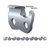 Sägekette 0.325" Teilung 66 Treibglieder 1,5mm Nutbreite Halbmeißel Sicherheitsverbindungsglieder