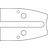 Schwert 40cm Oleo-Mac emak 3/8" Profi Kettenteilung 1,5 Nutbreite Sägekette 60 Trgl. Bison