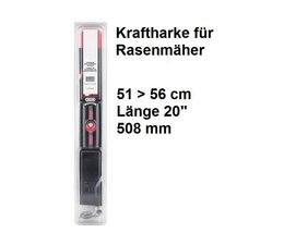 Vertikutiermesser Kraftharke 20" für 51 > 56 cm Schnittbreite Mittelzentrierung + MTD Rasenmäher mit kleinem Stern