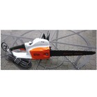 Carvingsäge STIHL MSE 250 C 40cm Elektro- Kettensäge Carving umgerüstet auf 1/4" Kettenteilung