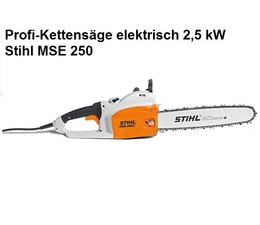 Kettensäge elektrisch STIHL MSE 250 C 45cm Elektrokettensäge 3/8" Kettenteilung