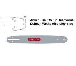 Schwert 43cm für Husqvarna Oregon Pro-Lite oder Advancecut 3/8" Teilung 1,5 Nut