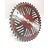 Freischneidermesser / Hartmetall Sägeblatt 255 x 25,4 Bo. x 2,0mm 40 Zahn HD Rodungssägeblatt Red Mountain