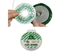 Mähfaden 3,0 mm Ersatzfaden Cassette Speed&Go emak Fadenkopf 3 x 5,5m Pack sternförmig für Motorsense und Freischneider Kopf