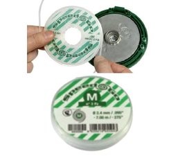 Mähfaden 2,4 mm Ersatzfaden Cassette Speed&Go emak Fadenkopf 3 x 7,0m Pack spezial Kontur für Motorsense u. Freischneider emak Kopf