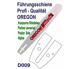 Schwert 40 cm Partner + Poulan von Oregon 3/8" 1,5 Nut 60 Treibglieder