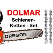 Schwert 38cm Dolmar Schneidgarnitur 1+2 Ketten 3/8" Kettenteilung PS 630 6400 6800 7300 7310 7900 7910