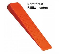 Forstkeil Fällkeil Schnittkeil Keil aus Spezial- Kunststoff Nordforest L. 300 B. 90 H. 30 mm