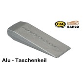 Forstkeil Schnittkeil Taschenkeil Keil aus Aluminium L. 120 B. 40 H. 25 mm