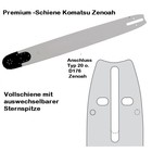 Schwert 50cm Al-ko 3/8" Profi Kettenteilung 1,5 Nutbreite Sägekette 72 Trgl. PowerMatch Vollschiene mit Sternspitze