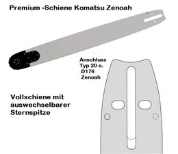 Schwert 50cm Al-ko 3/8" Profi Kettenteilung 1,5 Nutbreite Sägekette 72 Trgl. PowerMatch Vollschiene mit Sternspitze