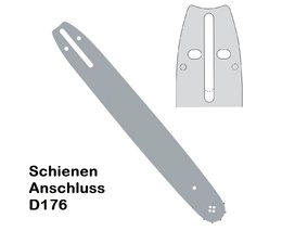 Schwert 40cm Al-ko 3/8" Profi Kettenteilung 1,5 Nutbreite Sägekette 60 Trgl. mit Sternspitze