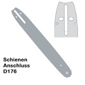 Schwert 45cm Al-ko 3/8" Profi Kettenteilung 1,5 Nutbreite Sägekette 68 Trgl. mit Sternspitze