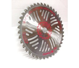 Freischneidermesser / Hartmetall Sägeblatt 255 x 25,4 Bo. x 2,0mm 40 Zahn HD Rodungssägeblatt Red Mountain