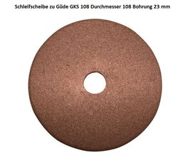 Schleifscheibe Sägekettenschärfgerät Güde GKS 108  Schärfscheibe 108mm x  23mm x 3,2mm für 3/8" Hobby + 0.325"