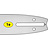 Schwert 25cm für efco Oregon 3/8" Hobby Kettenteilung 1,3mm Nutbreite 40 Trgl.