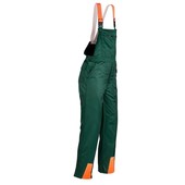 Schnittschutzhose Bauch - Gr. 57 Latzhose mit Schnittschutz A vorn Kl.1