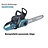 Schwert Makita Modelle EA3601F35B + EA3501S35B mit 35cm Schnittlänge 3/8"H Teilung 1,3 Nutbreite 52 Trgl. Führungsschiene für Kettensäge / Motorsäge schmale Spitze