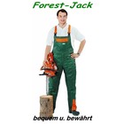 Schnittschutzhose Latzhose Gr. 60 Forest-Jack mit Schnittschutz A vorn Kl.1 bis 20m/s