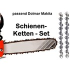 Schneidgarnitur 38cm RP Dolmar PS 410 / 411 / 420 / 421 C+D 1 Schwert RP + 2 Ketten 0.325" 1.3 Nutbreite