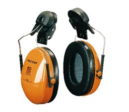 Forsthelm - Ersatzteil Peltor Gehörschutz  H510 Optime I Satz Gehörschutzkapseln 26dB(A) orange Peltor Helm Schutzhelm