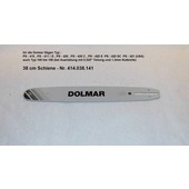 Schwert Führungsschiene 38cm Dolmar Kettensäge  PS-410 PS-411 PS-420 PS-421 C D S SC 0.325" Teilung 64 Trgl. 1,3 Nut original