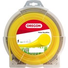 Mähfaden 4,0 mm x 32 m Oregon Roundline rund gelb für Motorsense und Freischneider