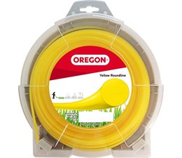 Freischneider Mähfaden 4,0 mm x 32 m Oregon Roundline rund gelb für Motorsense Fadenkopf