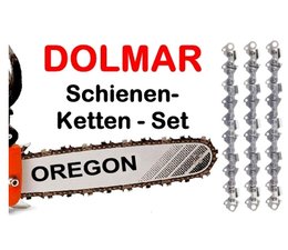 Schneidgarnitur Dolmar Oregon Schwert 50cm 3 Ketten 3/8 Dolmar Kettensäge PS 630 6400 6800 7300 7310 7900 7910