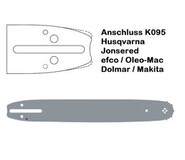 Schwert 38cm 0.325" 1,3mm Nutbreite für Echo von Bison