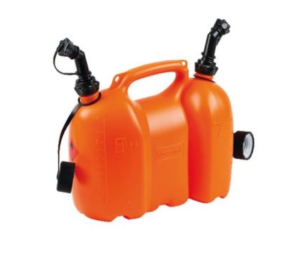 Gasbehälter, Benzinkanister Stabiler 2,6-Gallonen-Gasbehälter für Kettensäge  : : Garten