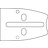 Schwert 43cm McCulloch 3/8" Profi Kettenteilung 1,5 Nutbreite Sägekette 64 Trgl. mit Sternspitze
