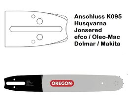 Schwert 50cm 3/8 Kettenteilung 1,5 Nutreite für Husqvarna Oregon VersaCut Aluminium Core