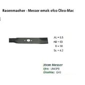 Rasenmähermesser 39cm Emak LR43E efco Oleo-Mac Victus Dynamac Elektorasenmäher Messer