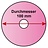 Schleifscheibe 100 x 16,0 x 4.7 rosa braun für 3/8" Profi + 0.404" Kettenteilung für Sägekettenschärfgerät