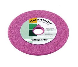 Schärfscheibe 145 x 12,0 x 3,2 mm rosa weich für STIHL Sägekettenschärfgerät mit 12mm Aufnahme