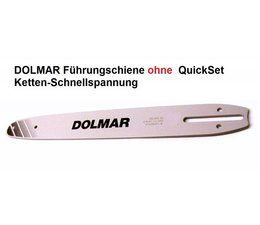 Schwert Dolmar PS + ES Modelle 35cm 3/8" 1,1mm Nut 52 Treibglieder Führungsschiene für Kettensäge