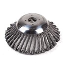 Wildkrautbürste 170 x Bo 25,4mm Topfbürste - Zopfdraht für Freischneider und Motorsense