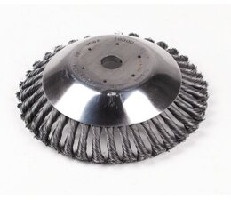 Wildkrautbürste 200 x Bohrung 20mm Topfbürste - Zopfdraht für Freischneider und Motorsense Wildkrautbürste 200 x Bohrung 20mm Topfbürste - Zopfdraht für Freischneider und Motorsense